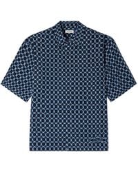 Sandro - Link Print Loose-Fit Shirt - Lyst