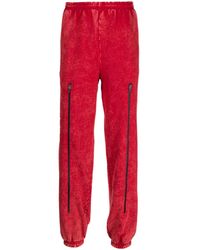 FOO AND FOO - Zip-Detail Cotton Straight-Leg Trousers - Lyst