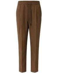 Jacob Cohen - Drawstring Corduroy Trousers - Lyst