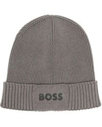 BOSS - Asic Beanie - Lyst