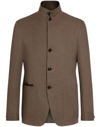 ZEGNA - Oasi Lino Il Conte Jacket - Lyst
