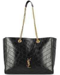 Saint Laurent - Niki Quilted Tote Bag - Lyst