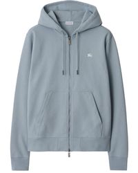 Burberry - Sudadera Capucha Cremallera - Lyst