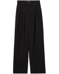 Claudie Pierlot - Tailored Straight Wide Trousers - Lyst