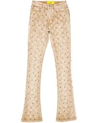 GUAPI - Jeans Con Cristalli - Lyst