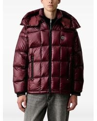 ARMANI EXCHANGE - Quilted Hooded Jacket - Lyst