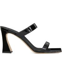 Giuseppe Zanotti - Flaminia 85mm エナメルレザーミュール - Lyst