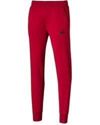 PUMA - Essential Logo Track Pants - Lyst