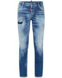 DSquared² - Gerafelde Jeans - Lyst
