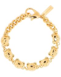 Moschino - Teddy Bear Chain Bracelet - Lyst