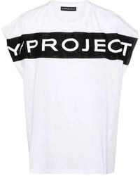 Y. Project - Logo-Print Cotton Tank Top - Lyst