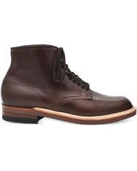 Alden - Lace-Up Stitched Boots - Lyst