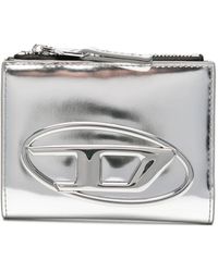 DIESEL - Oval D Leather Wallet - Lyst