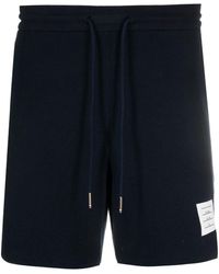 Thom Browne - Pantalones cortos de deporte con ribete de rayas RWB - Lyst