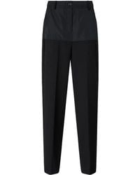Pinko - Panelled-Design Trousers - Lyst
