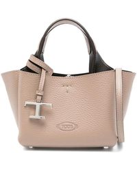 Tod's - Micro Handtasche Aus Leder - Lyst