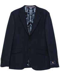 Etro - Patterned Blazer - Lyst
