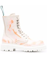 Camper - Eki Chunky-sole Lace-up Boots - Lyst