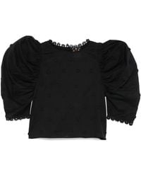 FARM Rio - 3D Flowers Blouse - Lyst