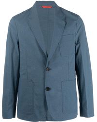 PS by Paul Smith - Single-breasted Button-fastening Blazer - Lyst
