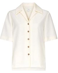 Loulou de Saison - Button Short-Sleeve Shirt - Lyst