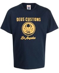 Deus Ex Machina - Plymouth Graphic-Print T-Shirt - Lyst