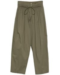 Aniye By - Costanza Drawstring-Waist Trousers - Lyst