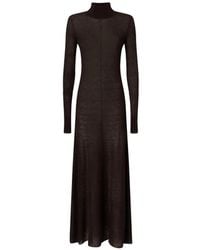 Pinko - Leningrado Long Turtleneck Dress - Lyst