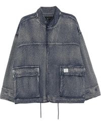 FIVE CM  ファイブシーエム　デニムジャケット FIVE CM デニムジャケット | ブルー | FARFETCH JP