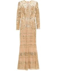 Elie Saab - チュール ロングドレス - Lyst