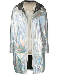 Yves Salomon Two In One Coat - Metallic
