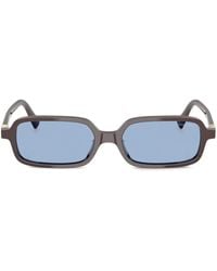 Miu Miu - Rectangle-Frame Sunglasses - Lyst
