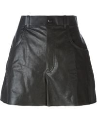 Saint Laurent - フレア ショートパンツ - Lyst