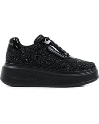 KARL LAGERFELD - Bead-Embellished Platform Sneakers - Lyst
