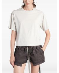 Rick Owens - Exposed-Seam T-Shirt - Lyst