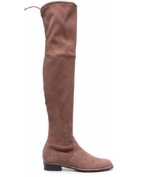 Stuart Weitzman - Suede Knee-High Boots - Lyst