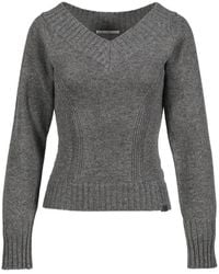 BOHEMSEO - Bok V-Neck Sweater - Lyst