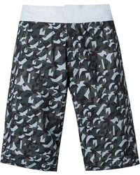 Amir Slama - Geometric-Print Swim Shorts - Lyst
