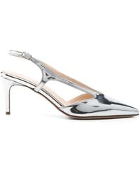 Anna F. - 70mm Patent-finish Pumps - Lyst