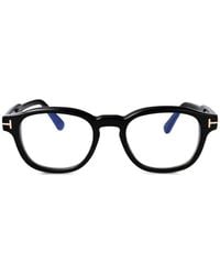 Tom Ford - Bril Met Rond Montuur - Lyst