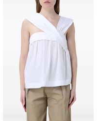 Tela - One-Shoulder Cotton Top - Lyst