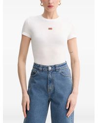 La Mania - Logo-Patch T-Shirt - Lyst