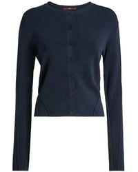 High - Guipure Panelling Cardigan - Lyst
