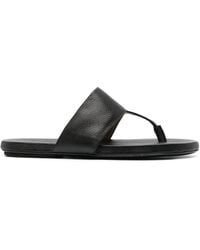 Marsèll - Thong-Strap Leather Sandals - Lyst