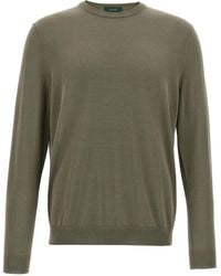 Zanone - Pullover Aus Baumwolle - Lyst