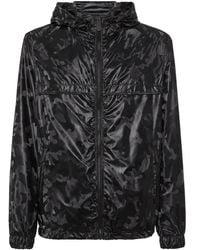 Philipp Plein - Giacca A Vento Con Cappuccio E Stampa Camouflage - Lyst