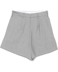 Racil - Tailored Wool Shorts - Lyst