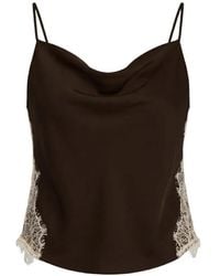 Cinq À Sept - Esme Lace-Trim Sleeveless Top - Lyst