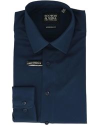Scotch & Soda - Four-Way-Stretch Shirt - Lyst