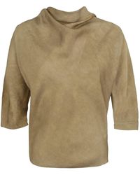Cortana - Opale Asymmetric-Neck Top - Lyst